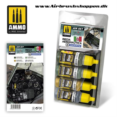 AMIG 7236 REGIA AERONAUTICA COCKPITS SET